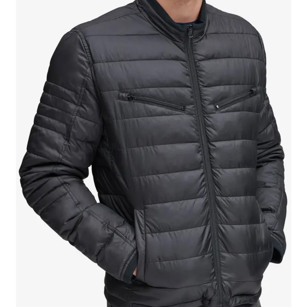 Marc New York Mens XL Black Jacket Coat